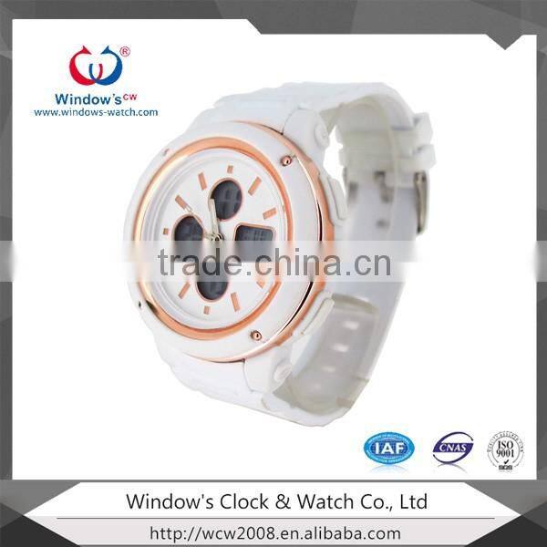 multi function digital silicone bracelet watch