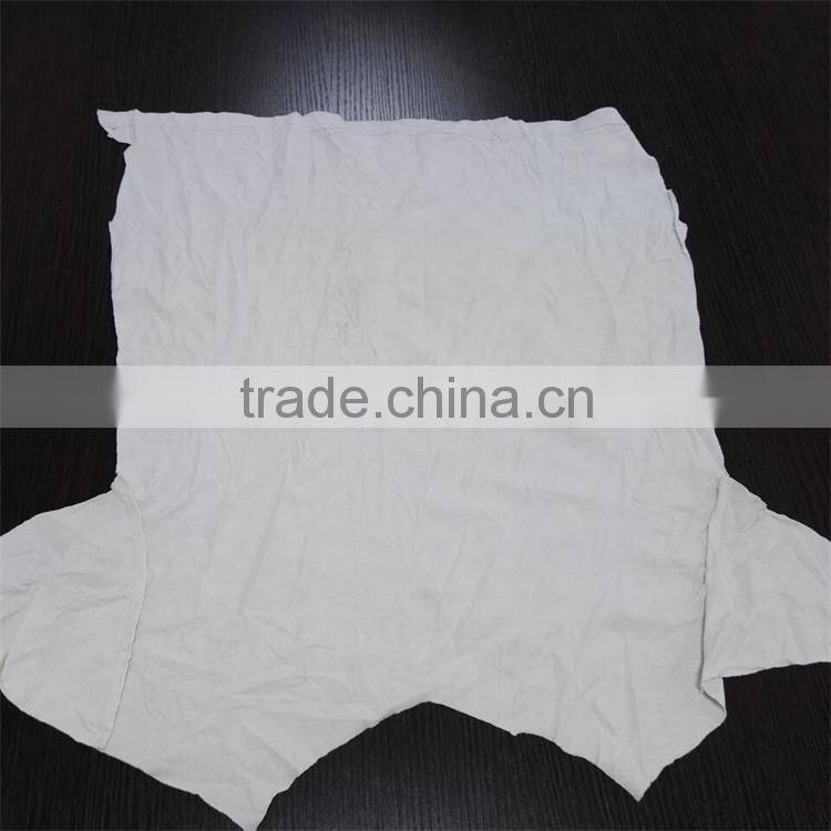 Oil cleaning white cotton rags