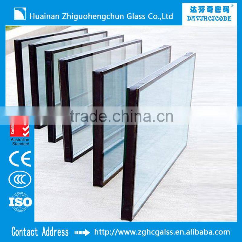 5mm+9A+5mm Low-E Insulated double panel tempered glass