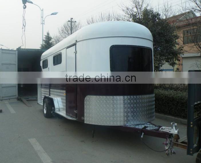 3 horse angle load deluxe L500 horse float trailer