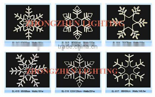 Hoy China Christmas LED decor motif for snowflake