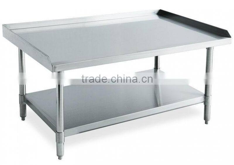 NSF approval detechable stainless steel equipment stand/work table for commercial kitchen or restaurant