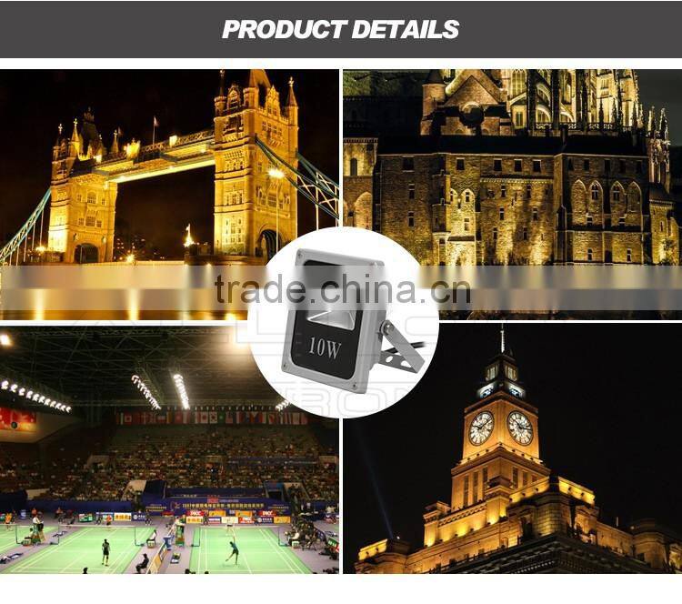 Waterproof IP65 Outdoor High lumen Bridgelux Cob led 10w flood light