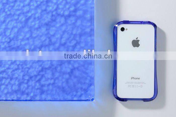 high quality novelty Durable Aluminium Metal Bumper Cover Case for iphone 4 4S