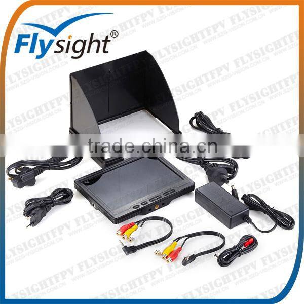 G2786 Flysight black Pearl RC801 lite 7 inch 1280*800 display monitor Luminance 400cd/m^2