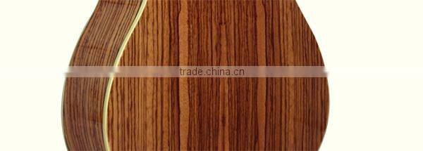 36inch zebrawood guitar,mahogany guitar made in china(L-T30S-36)