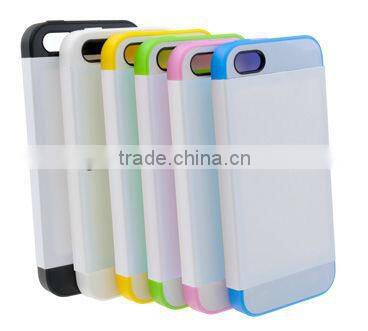 Phone Case for Iphone 5/5s; 3D Sublimation Phone Case; Card Insert Case for iPhone 5/5s