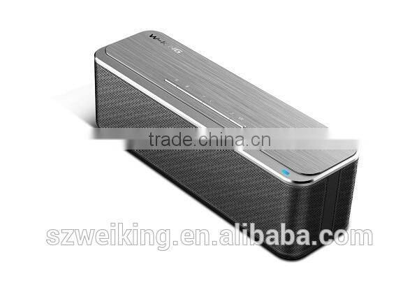 2016 weiking bluetooth wireless speaker with handsfree and 4000mah battery , 20W for smartphone