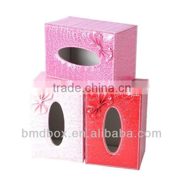 wholesale high quality handmade tissue box cover