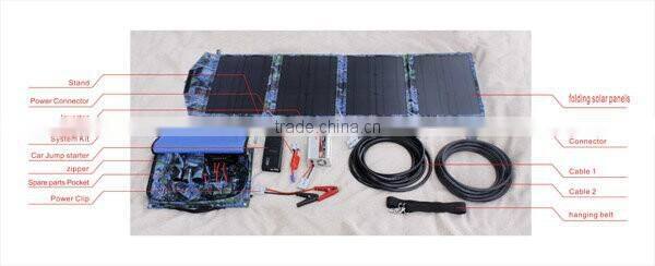 Great Varieties 60W Portable Solar Panel Charger For Laptop And Car