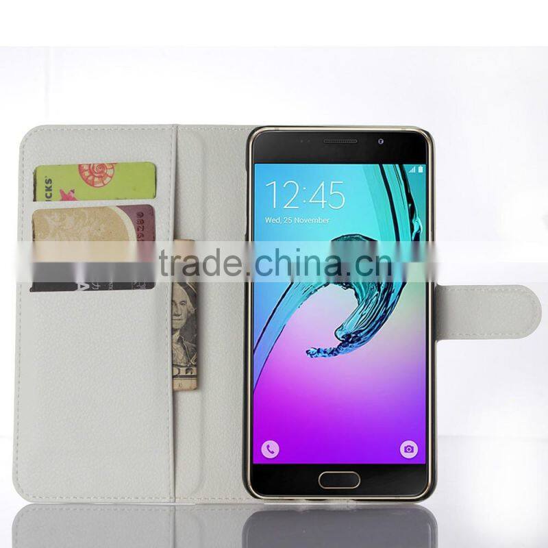 High Quality Leather Holster Card Wallet Folio Stand Flip Case Cover for Samsung GALAXY A9