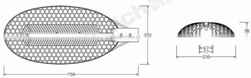 Led Street Light 240W Street light KC-Q3 Replace 400W Sodium Street Lighting