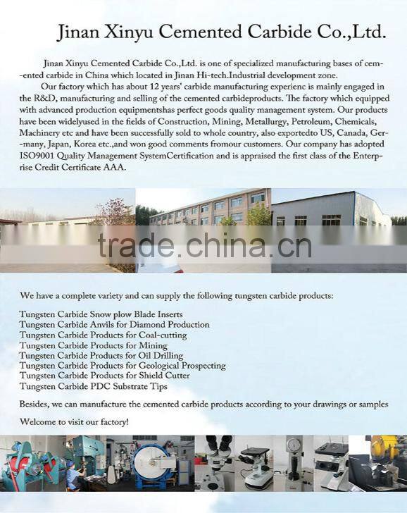 K030 K034 K040 Tungsten Carbide Tip for Chisel Bits