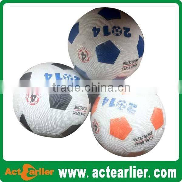 particle surface rubber soccer ball