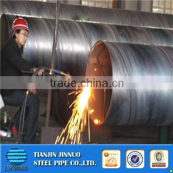 12 meter large diameter Q235B SSAW/SAWH spiral welded carbon steel pipe on sales