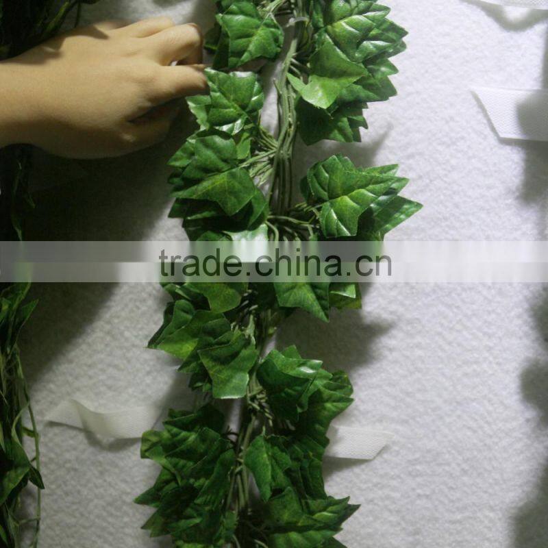 high quality wholesale garden artificial leaf fence