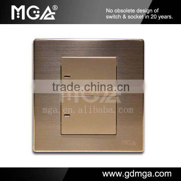 MGA Q7L Series Q-K04A L 4 Gang 1 Way Reset Switch