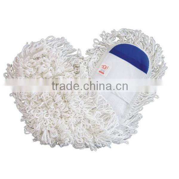 China manufacturer multi-purpose cotton cleaning mop,replaceable cotton mop