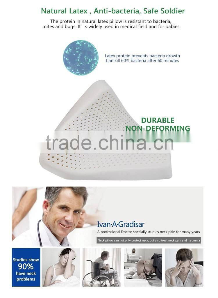 XD-KO004 51*30*7/9 45D online shopping latex pillow thailand/air pillow