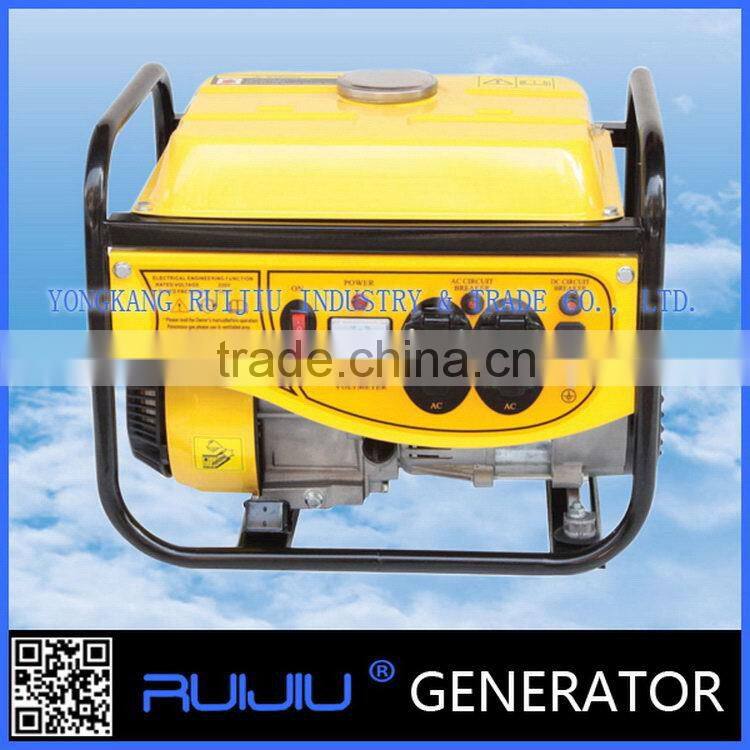 Newest low price single - clinyder, air cooled, 4 stroke, OHV kerosene gasoline generator