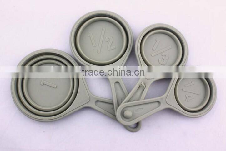 4Pcs Collapsible Silicone Measuring Cups Set