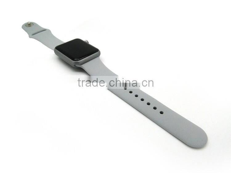 Creative design can custom logo popular silicone colorful watch belt