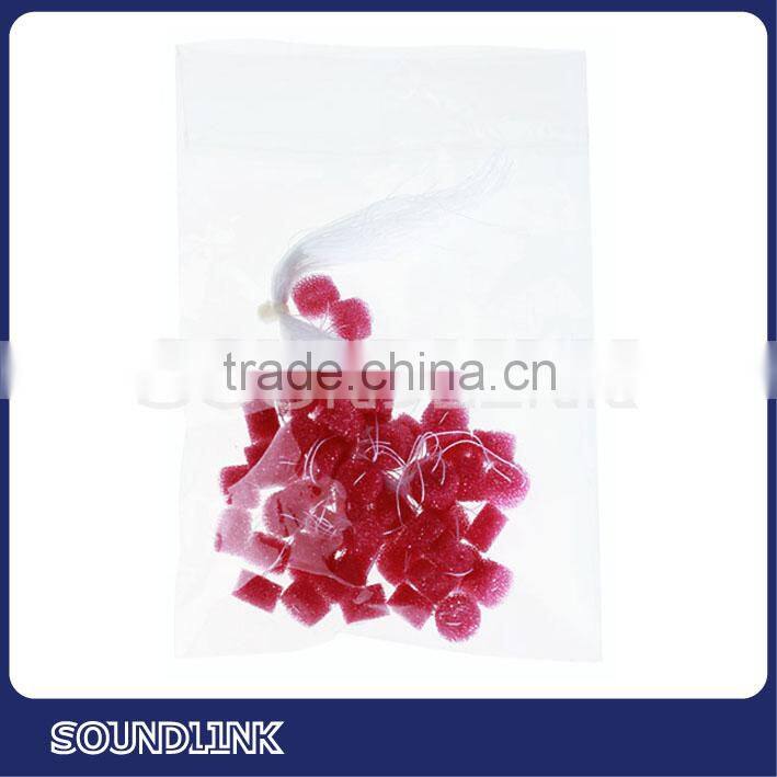 China hearing aids tool sponge foam ear dams
