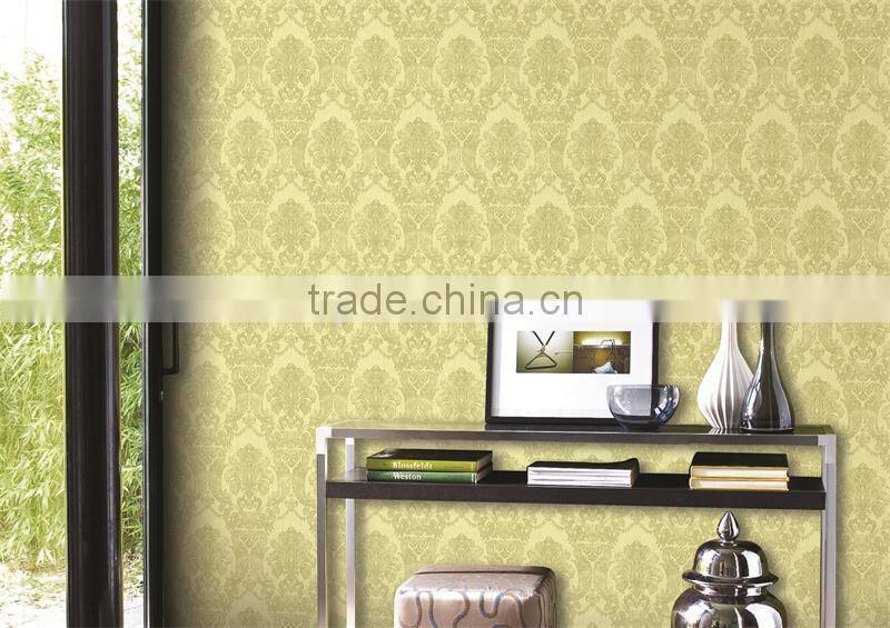 hot sale plain colour wallpaper moisture-proof wall paper for home/commerce/entertaiment/hote