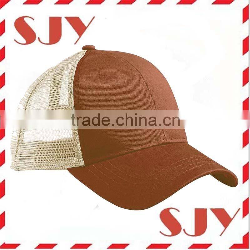 Customize Reasonable Price Simple Plain Mesh Trucker Baseball Cap
