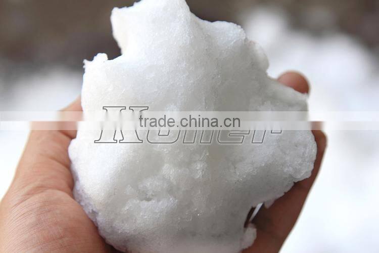 For block ice use Ice Crusher Machine Koller VIB100