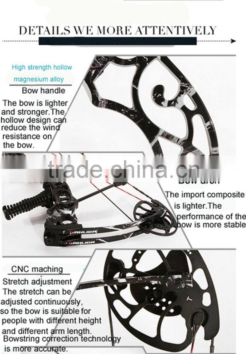 New designed high quanlity magnesium alloy compound bow for sale