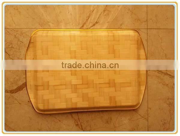 Hand-made Knitted Bamboo Fruit and Food Tray