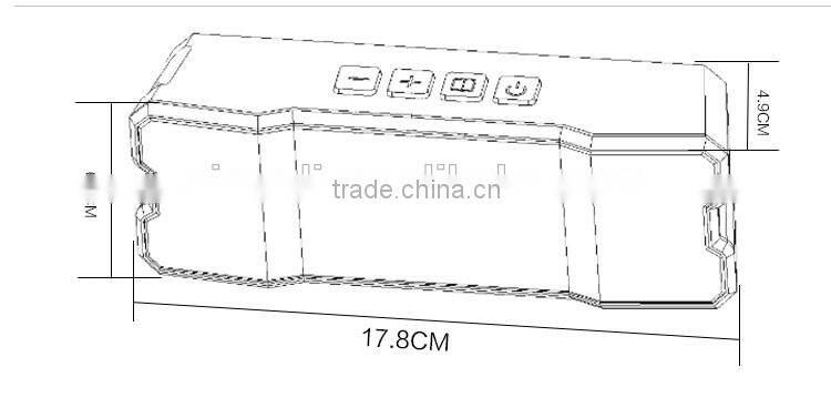 Mini music car speaker Wireless stereo waterproof speaker