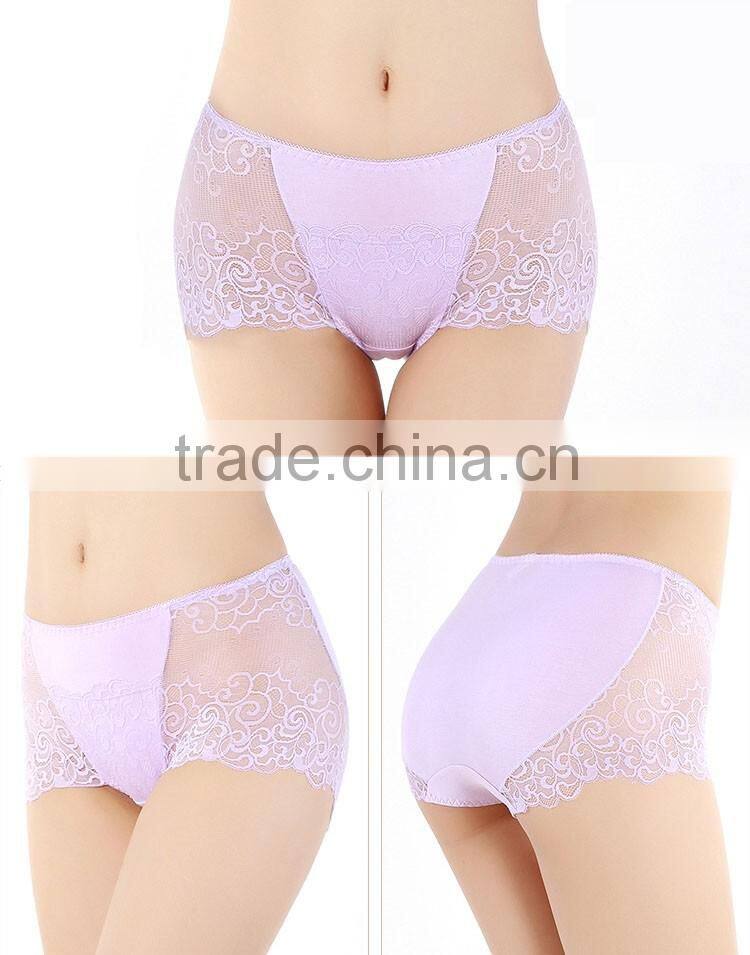 Luxury Lace Modal Underwear Transparent Comfortable