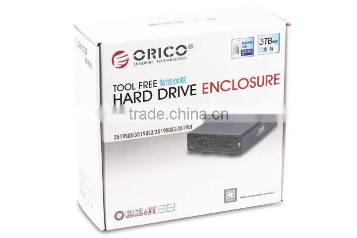 aluminum 3.5'' external hdd drive case with Firewire Interface,designed for MAC users