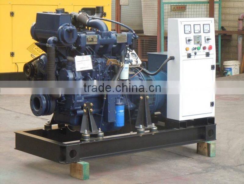powered by Weichai Marine engine 80KVA Diesel Generator for boat