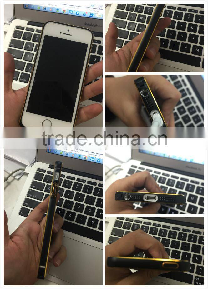Factory Direct Sale Metalic Bumper for Iphone 5