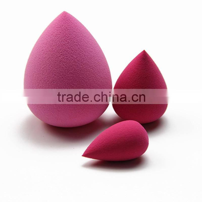 2016 Best Selling! Wholesale Non-Latex Angled Sponge Makeup Puff
