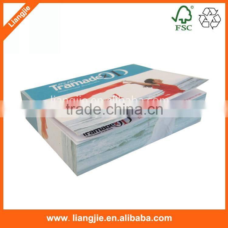 Sticky memo notepad Heart shaped pocket memo pad