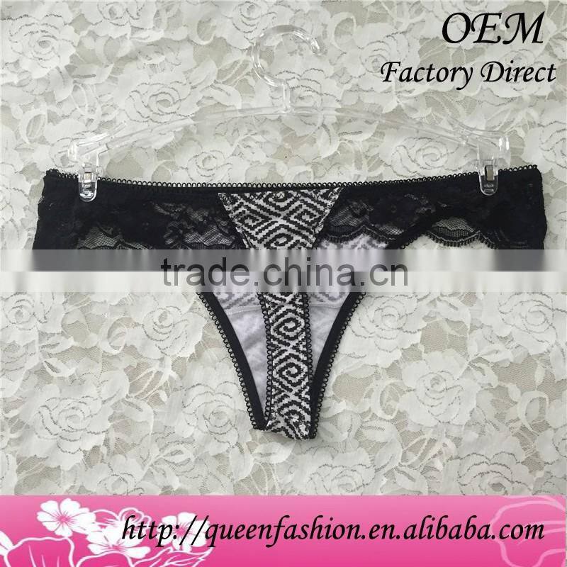 Your Private Label Customized Women G-string Underwear Cheap Panty Factory