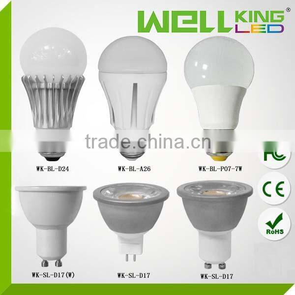 Energy star UL CRI 90 6W 5W gu10 led 2700k dimmable , 4w led gu10