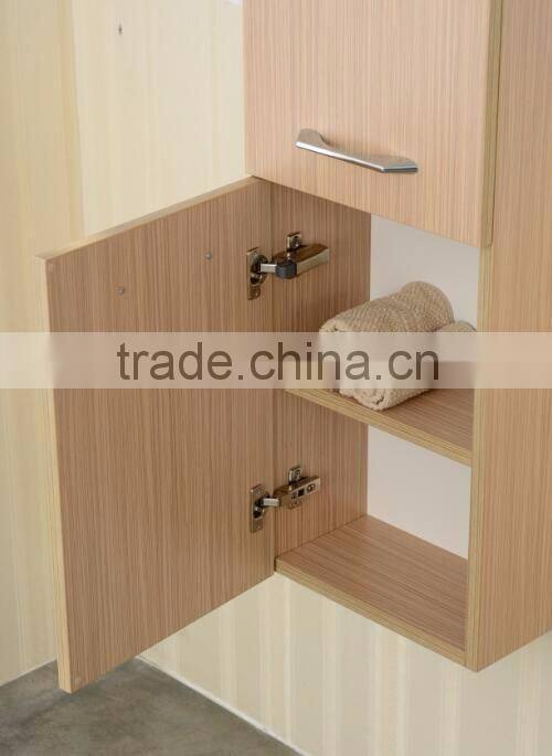 China sanitary simple wooden bathroom cabinet