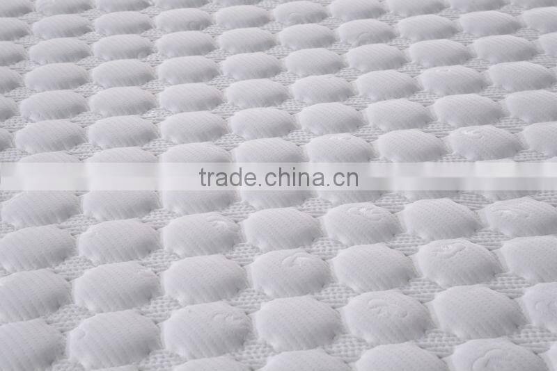 Cooling health care/massage PU foam mattress with gel cover,super soft sponge mattress topper