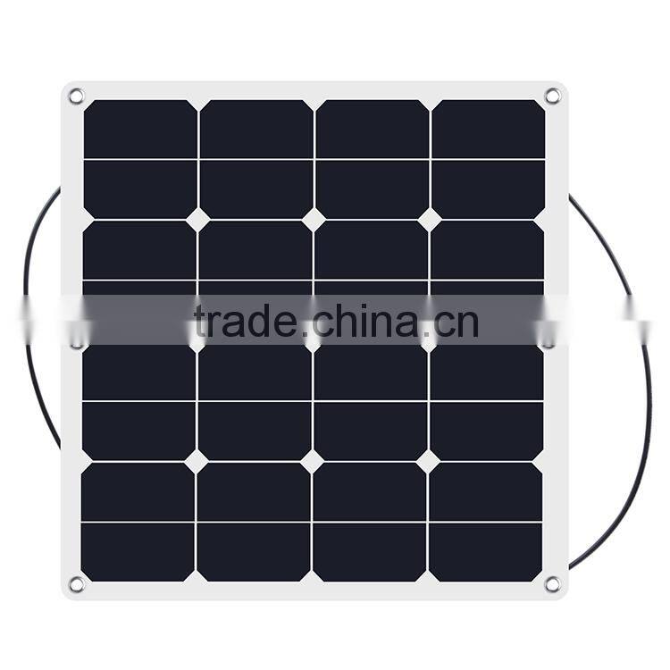 alibaba small size home use thin film 50W Low Price Mini Solar Panel