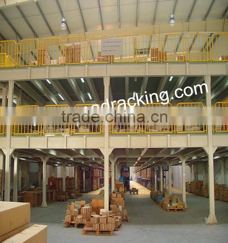 High quality warehouse storage steel platform racking