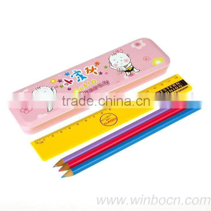 Single-layer Students Tin Pencil Case