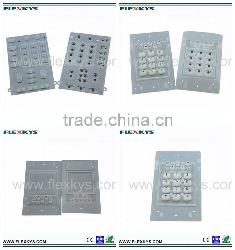 hot sale silicone rubber buttons keypad