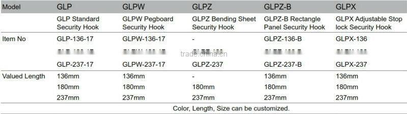 2013 security display lock secure hook