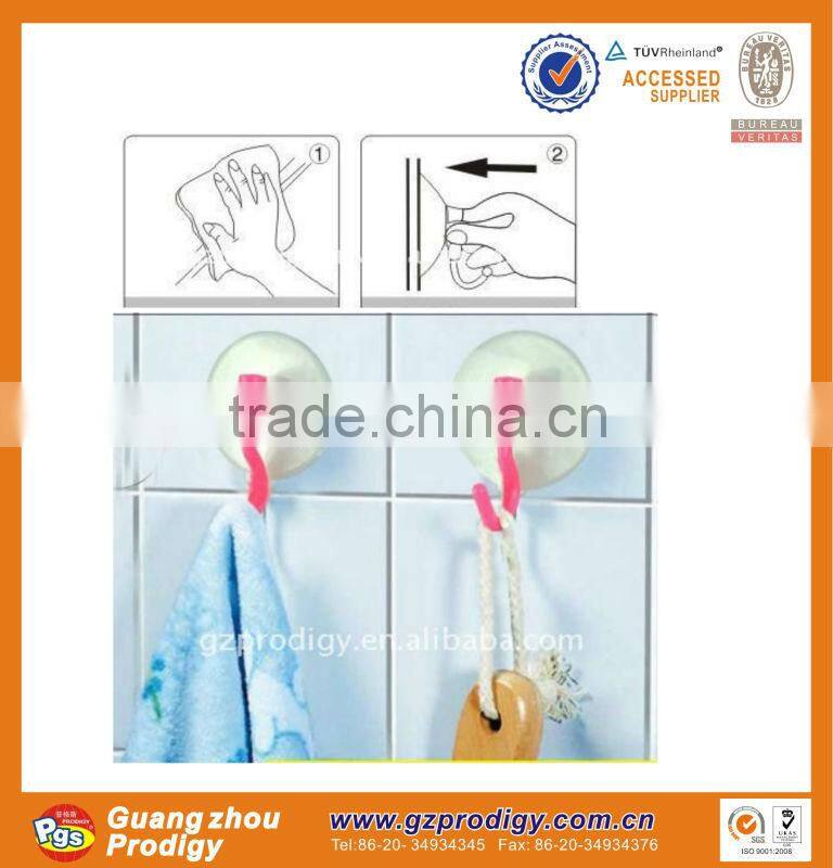 plastic wall super suction hook with lock suction hooks hanging suction cup