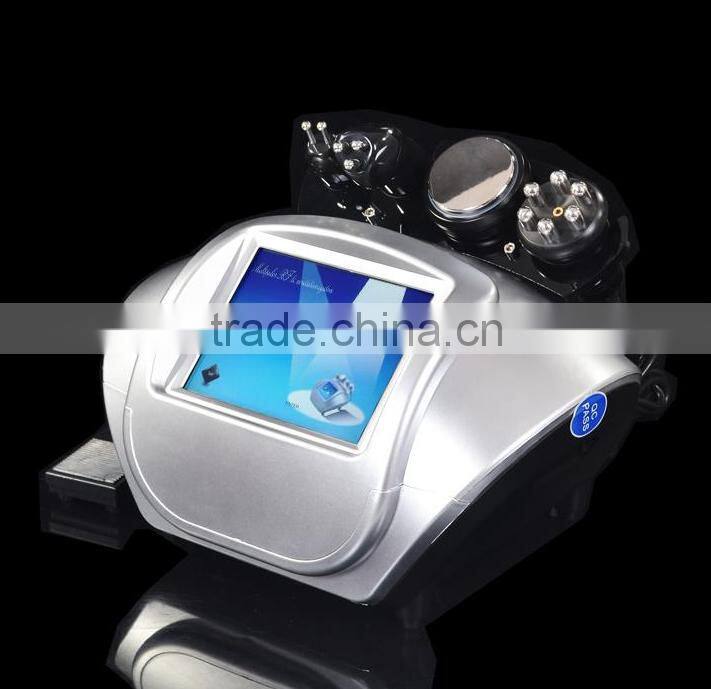 portable radio frequency slimming machine with cavitation handle for Weight Loss